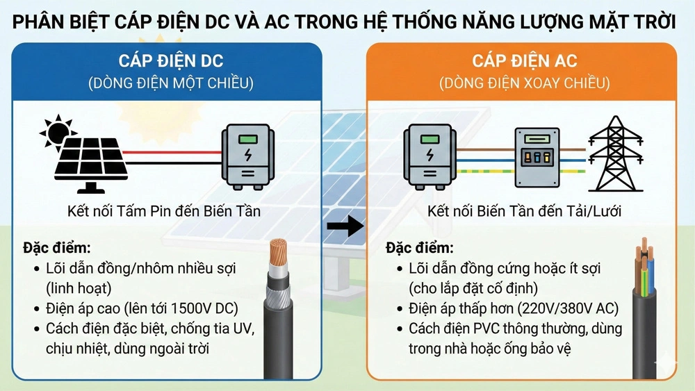 Phân-biệt-cáp-điện-DC-và-AC-trong-hệ-thống-năng-lượng-mặt-trời